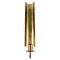 Reflex Wall Candlestick in Brass by Pierre Forsell for Skultuna, 1960s 1