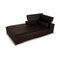 Tumbona o sofá cama DS 7 de cuero marrón oscuro de de Sede, Imagen 3