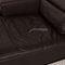 Tumbona o sofá cama DS 7 de cuero marrón oscuro de de Sede, Imagen 5