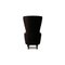 Black Velvet Wingback Armchair by Tom Dixon 7