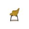 Conference Armchairs in Yellow Velvet by Eero Saarinen for Knoll Inc. / Knoll International, Set of 2 12