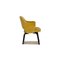 Conference Armchairs in Yellow Velvet by Eero Saarinen for Knoll Inc. / Knoll International, Set of 2 10