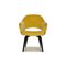 Poltrone da conferenza in velluto giallo di Eero Saarinen per Knoll Inc. / Knoll International, set di 2, Immagine 9