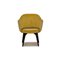 Conference Armchairs in Yellow Velvet by Eero Saarinen for Knoll Inc. / Knoll International, Set of 2 11