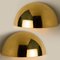 Brass Wall Light in the Style of Florian Schulz, 1970s, Image 6