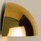 Brass Wall Light in the Style of Florian Schulz, 1970s, Image 2