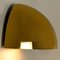 Brass Wall Light in the Style of Florian Schulz, 1970s 5