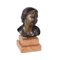 Bust of a Young Woman in Bronze, Italy, 20th-Century, Image 1