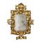 Specchio barocco intagliato in legno dorato, Immagine 1