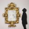 Specchio barocco intagliato in legno dorato, Immagine 2