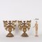 Carved and Gilded Wood Vases, Set of 2, Image 2