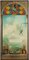 Trompe Loeil with Landscape and Birds, Oil on Faesite, Framed, Image 1