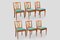 Art Deco Belgian De Coene Dining Chairs, 1940s, Set of 6 6