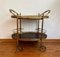 Neoclassical Serving Trolley with a Gilt Brass Frame 1