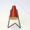 Vintage Swedish Red Metal Table Lamp by Svend Aage Holm-Sørensen for Asea, 1950s 2