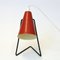 Vintage Swedish Red Metal Table Lamp by Svend Aage Holm-Sørensen for Asea, 1950s, Image 2