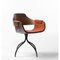 Orange Swivel Base Showtime Chair by Jaime Hayon, Image 2