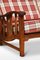 Arts and Crafts 2 Seater Settee in Walnut 3