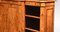 Inlaid Walnut Dwarf Breakfront Bookcase, Image 10