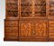 George III Style Mahogany Breakfront Library Bookcase 2