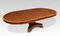 Mahogany Inlaid Extending Pedestal Dining Table, Image 6
