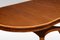 Mahogany Inlaid Extending Pedestal Dining Table, Image 4
