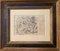 André Masson, Le combat des poissons, 1940s, Pencil, Framed 1