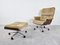 Vintage Lounge Chair with Stool by Martin Stoll for Giroflex, 1960s, Set of 2 7