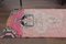 Turkish Handmade Wool Oushak Runner Rug in Pink 6