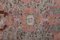 Alfombra de pasillo Oushak turca hecha a mano en rosa, Imagen 9