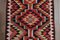 Turkish Handmade Wool Oushak Kilim Runner Rug, Image 9