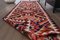 Turkish Handmade Wool Oushak Kilim Runner Rug, Image 4