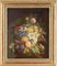 Ramo de flores de bodegón, siglo XIX, óleo sobre lienzo, enmarcado, Imagen 1