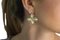 Luise Pearl & Yellow Gold Flower Earrings, Set of 2 3