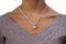 Pearl, Diamond, Ruby & Rose Gold Fish Pendant Necklace 4