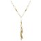 Yellow, Rose & White Gold Necklace 1
