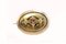 Spilla e orecchini vittoriani in oro giallo e rubino, set di 2, Immagine 3