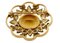 Diamond, Topaz, 14 Karat Rose Gold and Silver Brooch, Image 2