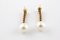 Boucles d'Oreilles Diamant, Saphir, Perle d'Australie et Or Rose, Set de 2 4