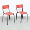 Chairs by Pierre Guariche for Meurop, 1950, Set of 5, Image 6