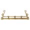 Early 20th Century Brass Fireplace Trim 1