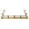 Early 20th Century Brass Fireplace Trim, Image 1