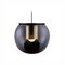 Petite Lampe à Suspension Globe Dorée par Joe Colombo pour Oluce 5