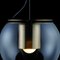 Petite Lampe à Suspension Globe Dorée par Joe Colombo pour Oluce 3