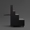 Black Step Secretary by Achille Castiglioni and Pier Giacomo Castiglioni Rampa for Hille, Image 9