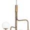 Large Strapatz Globe Brass Ceiling Lamp by Sabina Grubbeson for Konsthantverk Tyringe 1 3