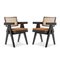 051 Capitol Complex Office by Pierre Jeanneret for Cassina, Set of 4, Image 4