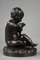 Pigalle Style Bronze Girl With the Bird and the Shell Statue 7