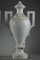 19th Century White Marble Vases With Ivy Decoration, Set of 2 14
