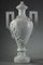 19th Century White Marble Vases With Ivy Decoration, Set of 2 7